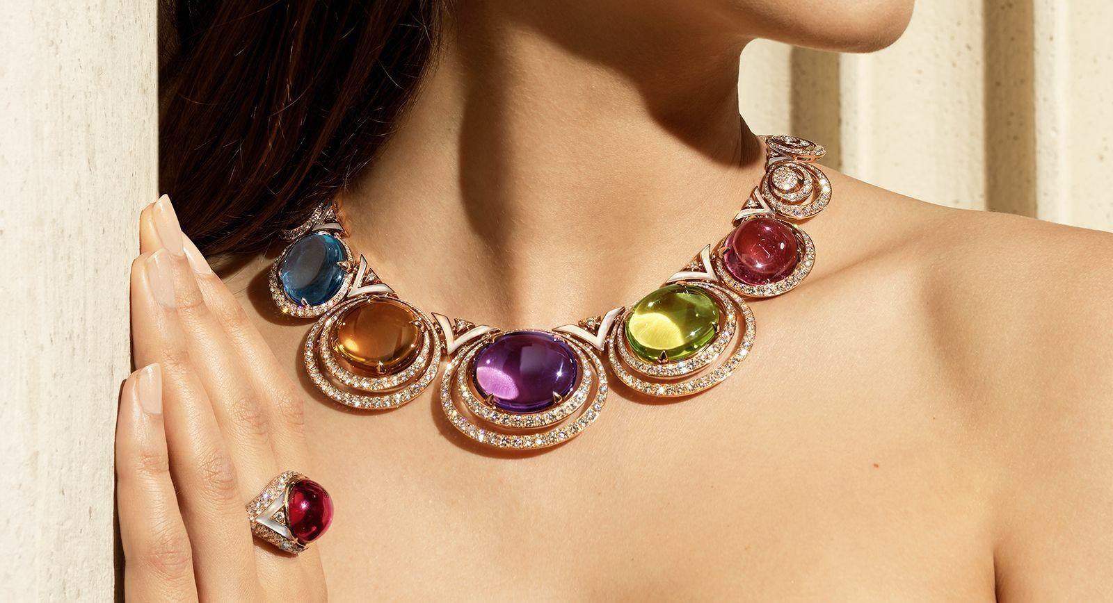 Colourful gemstone jewellery trends 2026